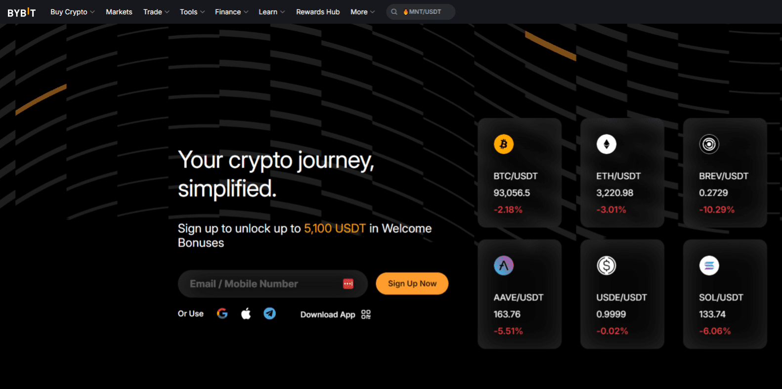Bybit Home