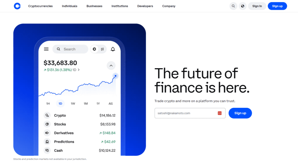 Coinbase Home 1