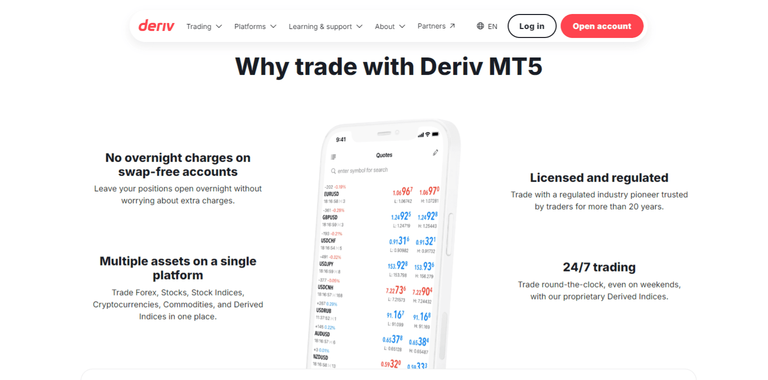 Deriv MT5