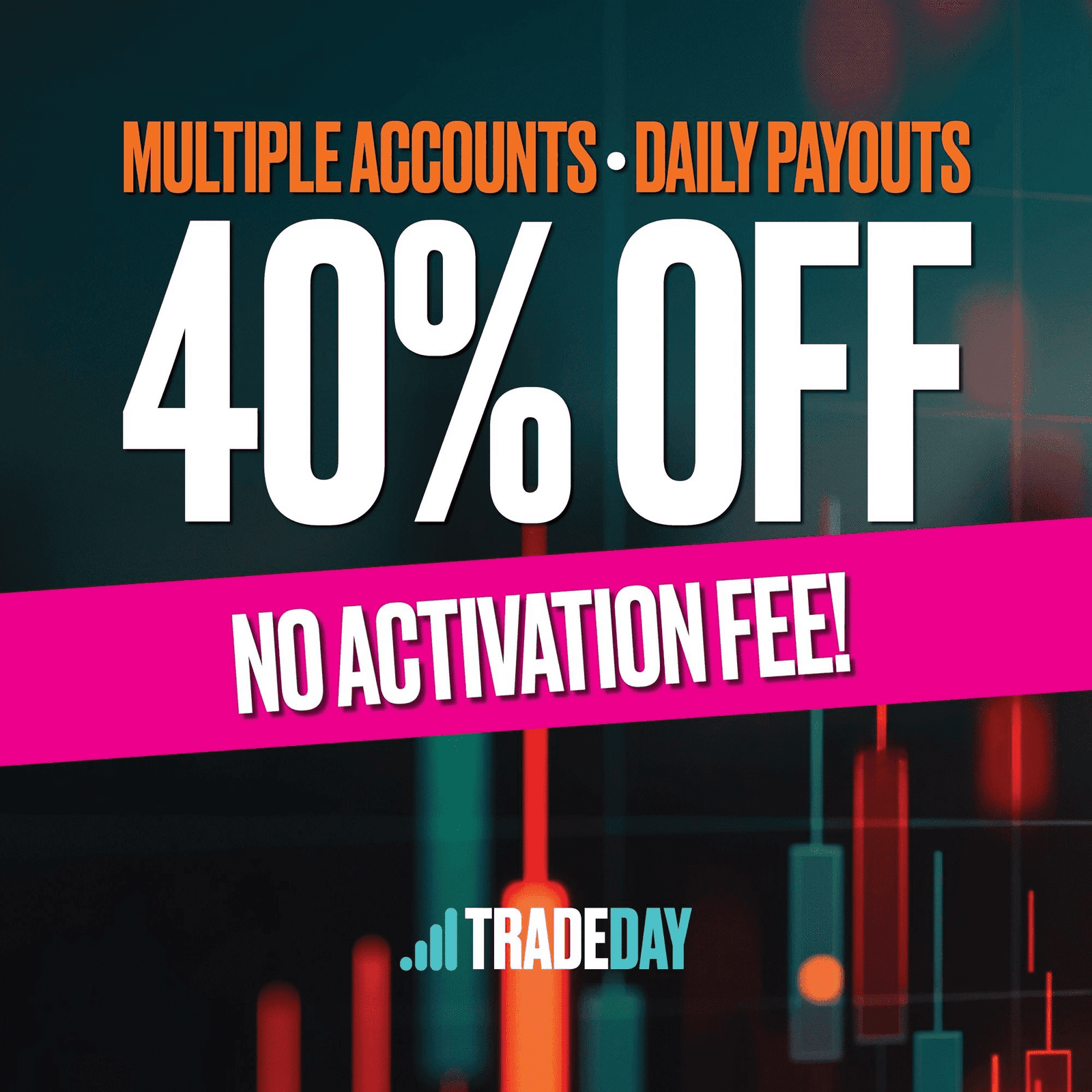 TradeDay Discount Code 40 1 1257