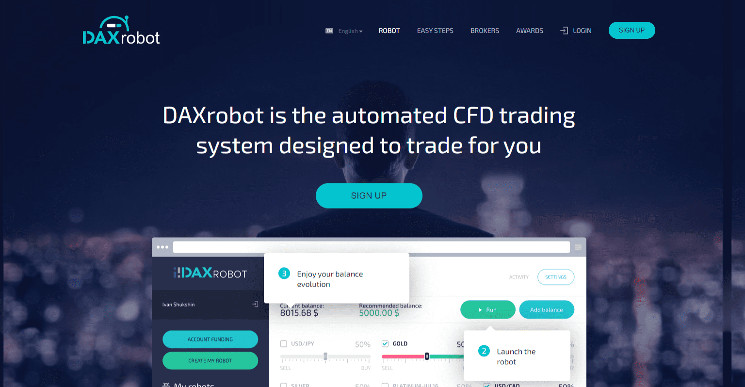 DAXrobot Home