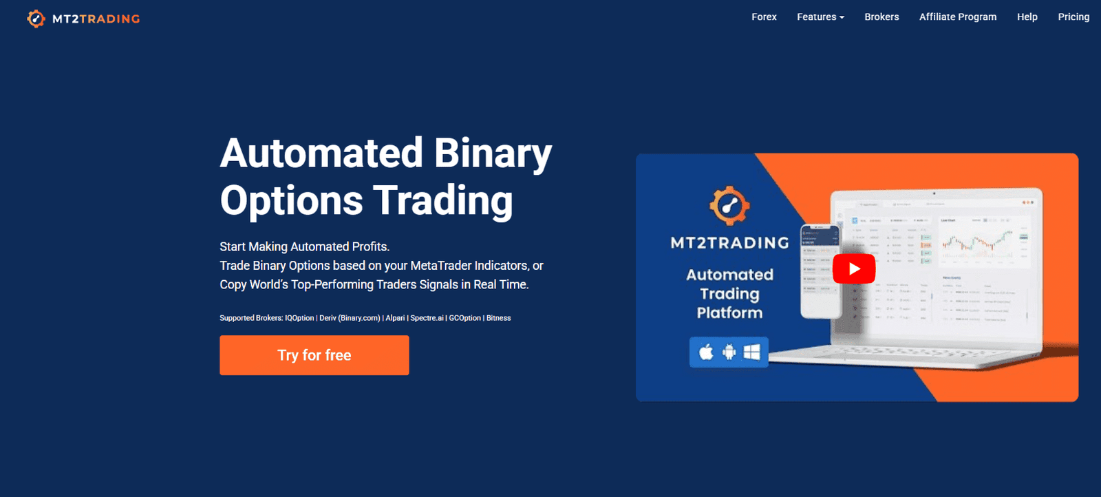 MT2Trading Home 2