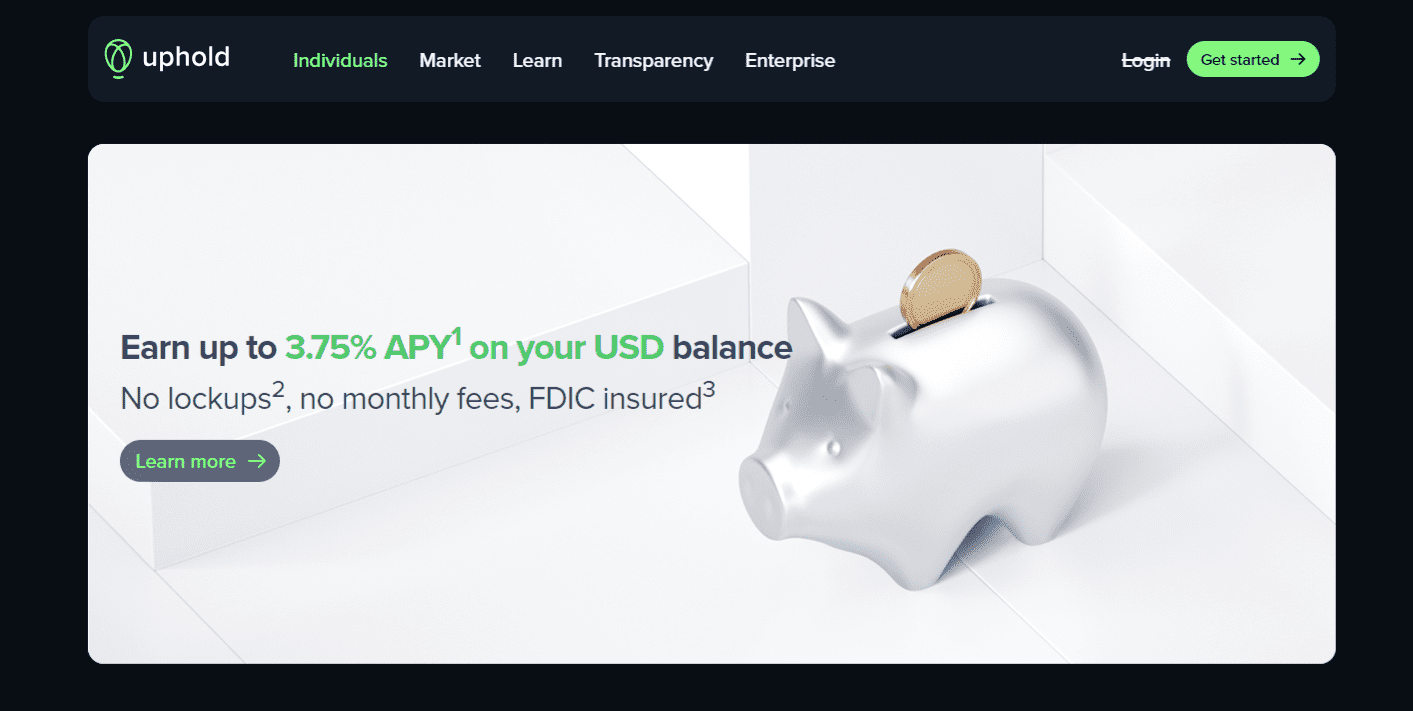 Uphold Pricing