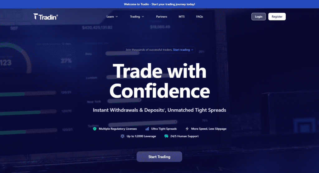 Tradin.com Home