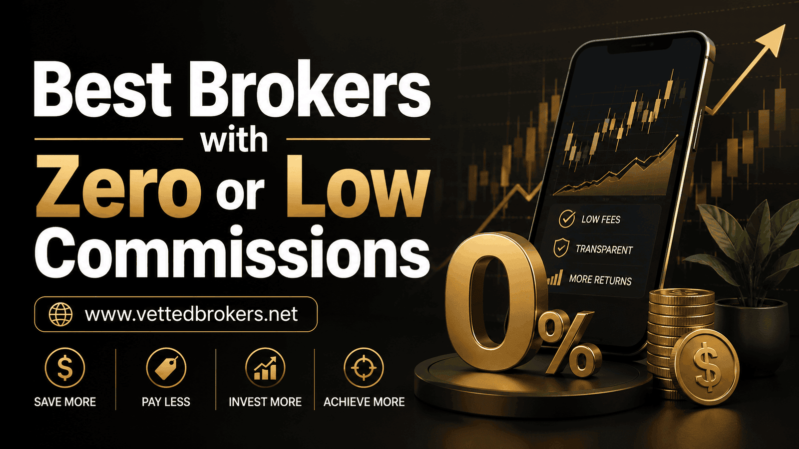 Best Brokers with Zero or Low Commissions