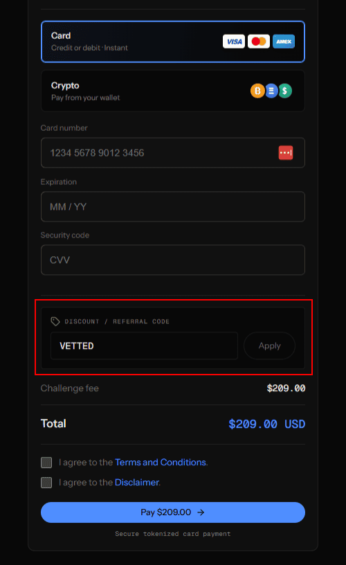 Funding Predicts Discount Code 25 1